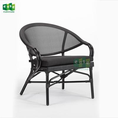 French bistro outdoor mesh fabric lounge chair (E1111)