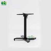 Black Color Stackable Aluminum Table Base E9840