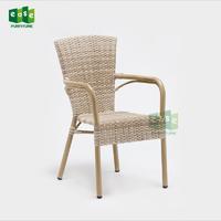 UV resistant outdoor rattan dining arm chair for sale (E1234)